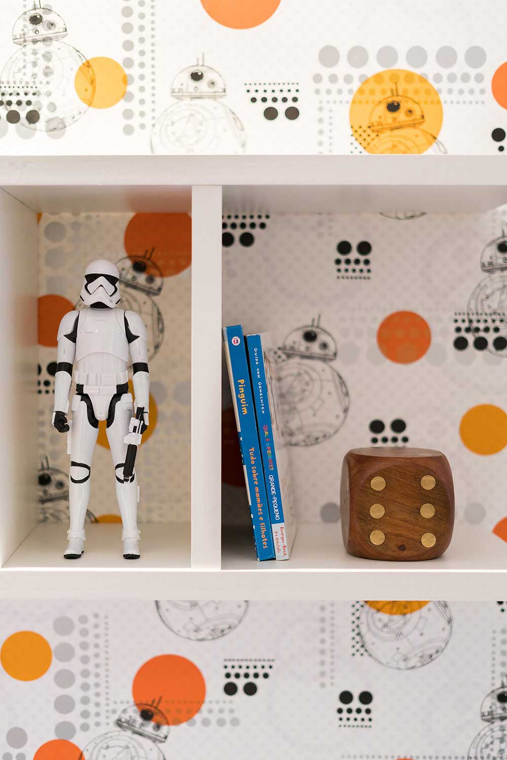 Quarto Star Wars Infantil Com Papel De Parede Temático